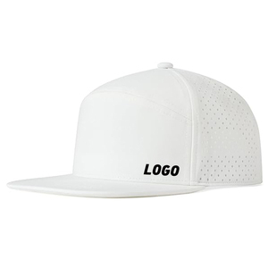 Mayorista Personalizado 6-Panel Impermeable Snapback Sombrero Alta Calidad Laser Cut Hole 6 Panel Gorras Hombres Personalizado Running Golf Hat - Product Image 2