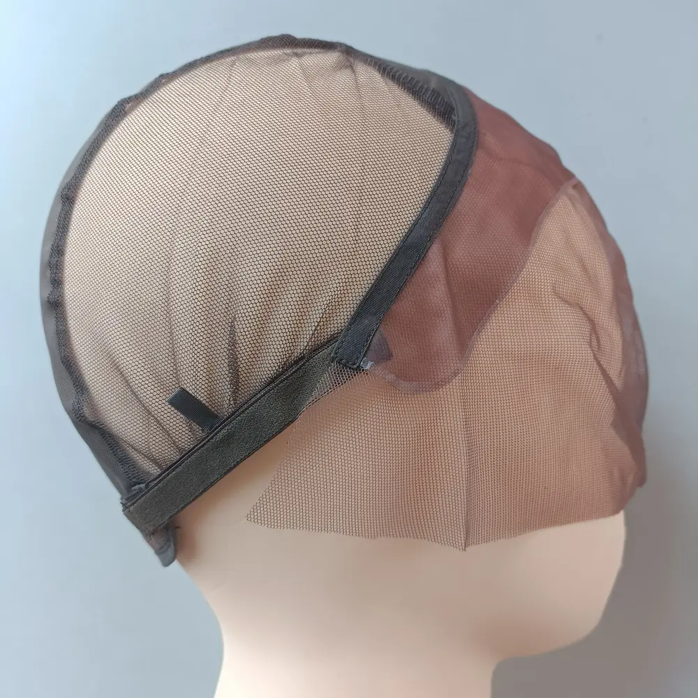 Berretto per parrucca calva per fare parrucche pizzo interno con cinturino regolabile per fare/indossare parrucca per le donne