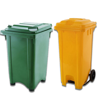 Vente en gros de poubelles en plastique de 120L et 240L, poubelles, bacs à ordures, conteneurs à déchets, poubelles à nourriture, poubelles de recyclage