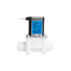 MSQ Factory Direct Sale Plastic Drinking Water Solenoid Valve For Commercial Ro Filters Parts