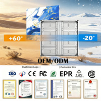 Pantalla LED para Exteriores P3.9 de 1000x1000 mm, Chasis de Aluminio Impermeable, Enfriamiento Rápido, Letrero Publicitario Ultraligero