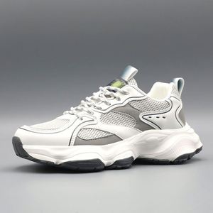 Zapatos Deportivos de Plataforma con Malla Transpirable para Primavera/Verano, Ligeros, con Suela Suave y Elevada, Casuales para Hombre - Product Image 5