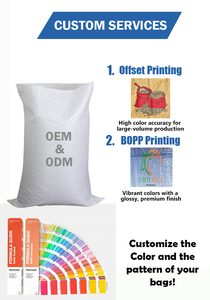 Sac en polypropylène, sacs de stockage et de transport pour le remplissage, avec du sable ou des pierres, supporte des charges jusqu'à 100 kg - Product Image 6