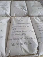 Ciment d'aluminate de calcium fusionné DK-80 Marque Datong Haute Réfractarité (1770°C~2000°C) Argile Bauxite Matière Première Origine Henan 25kg/sac