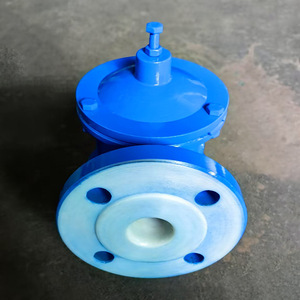 Válvula de ventilación de brida de un solo paso con revestimiento de PTFE, tipo bola, para ácidos y álcalis, uso a presión atmosférica - Product Image 2