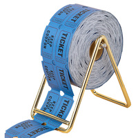 Étiquettes gaufrées pour jeu de prix à numéro de série variable en double rangée, 2000 unités, pour événement transfrontalier, avec conception personnalisée, sans marque