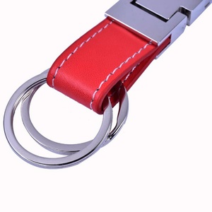 Porte-clés mousqueton en cuir de luxe vierge, promotionnel, personnalisable par sublimation métallique, écologique, vente en gros fabricant - Product Image 6