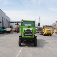 Camion benne de transport longue distance avec benne à bouche plate de 2,2 à 6,0 m³