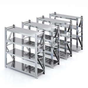 Estantería de Almacenamiento Ajustable de Acero Inoxidable, Estantería Metálica Resistente para Apilar Racks y Estantes - Product Image 2