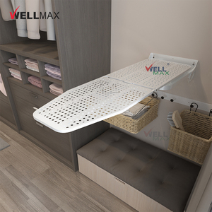 WELLMAX <span class=keywords><strong>Armario</strong></span> Lavandería Mesa <span class=keywords><strong>de</strong></span> hierro multifunción <span class=keywords><strong>Plegable</strong></span> Extraíble <span class=keywords><strong>Tabla</strong></span> <span class=keywords><strong>de</strong></span> <span class=keywords><strong>planchar</strong></span> <span class=keywords><strong>plegable</strong></span> <span class=keywords><strong>para</strong></span> ropa - Product Image 3