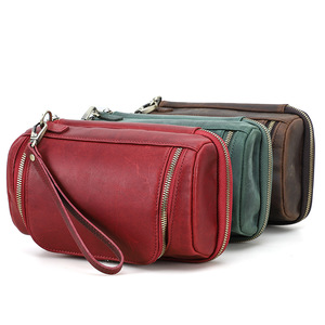 Bolsa Organizadora de Electrónicos, Bolsa Pequeña para Viajes, Organizador de Tecnología, Cubos de Embalaje, Accesorios <span class=keywords><strong>Crazy</strong></span> Horse, Bolsa de Almacenamiento para Exteriores - Product Image 5