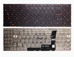 Teclado Lapop para MSI Katana GF66 <span class=keywords><strong>GF76</strong></span>, teclado GL66, versión de EE. UU., retroiluminado colorido, 2, 1, 2, 1, 2, 2, 2, 2, 2, 2 - Product Image 4