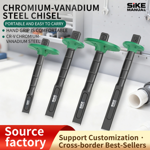 <span class=keywords><strong>Ciseau</strong></span> plat de maçonnerie avec manche TPR pour la démolition et le travail de la pierre, idéal pour les artisans du métal et les maçons - Vente en gros - Product Image 6