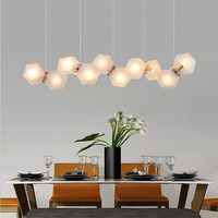 Vente chaude Moderne Simple LED lustre