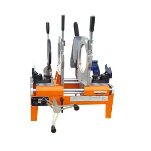 PE PB PVDF Rohrschweißmaschine Schussnahtmaschine Mini160 AC(40-160 mm) 2 Klemme bequeme Befestigung von Ellbogen, Rändern und Flanschen