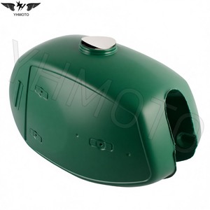 Classic Green Steel Fuel Tank (Kraftstofftank) for MZ TS 250 Vintage Restoration - Product Image 2