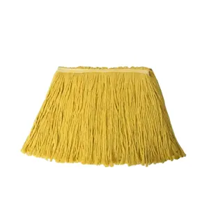 Japanese hot sale floor cleaning products wet cotton mop with cut-end mop head