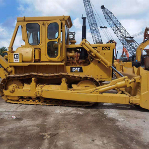 รถดันดิน Caterpillar D7G/D7H/D7R มือสอง พร้อมมอเตอร์และปั๊ม ความจุดันดิน 5.6 เมตร กำลัง 141 กิโลวัตต์ ขาย - Product Image 1