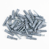 Clous d'expansion et chevilles en bois VANTAR PE - Fixation robuste, finition brillante, système de couleur gris