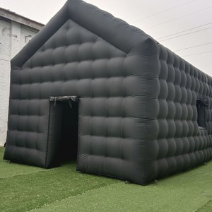 Tenda Gonfiabile da 8m Personalizzata, Tenda a Tunnel Gonfiabile, Riparo Gonfiabile per Campeggio, Pubblicità, Feste ed Eventi all'Aperto - Product Image 1
