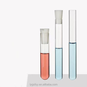 أنبوب اختبار زجاجي من الكوارتز السيليكا عالي الجودة مع غطاء للبيع بالجملة - Product Image 6