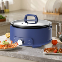 Cuisinière électrique multifonctionnelle antiadhésive pour la cuisine à domicile OEM