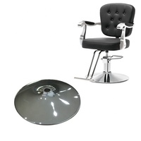 RZS personnalisé 550MM DIA métal trompette chaise Base pour Salon barbier chaise utilisation polyvalente dans l'école hôpital salon extérieur