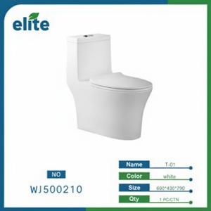 Inodoro de una pieza moderno con control remoto de tanque oculto para uso doméstico y comercial Proveedor al por mayor disponible - Product Image 1