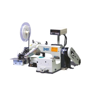 Machine à coudre industrielle à point droit manuelle à lit plat DT 370-T avec moteur haute vitesse et dispositif de repassage automatique, neuve - Product Image 1