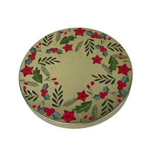 Tapa de hojalata galvanizada personalizada con recubrimiento al vacío para embalaje de bienes de consumo - Product Image 1