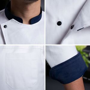 Veste de Chef Imprimée à Manches Longues Personnalisable pour Homme – Drapeau Italie Dragon – Uniforme de Travail pour Restaurant - Product Image 2