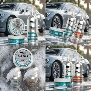 Botella de Aluminio OEM con Pulverizador y Gatillos Negros para Loción de Lavado de Autos sin Agua, Suministros Automotrices Ecológicos y Sostenibles - Product Image 3