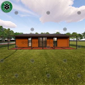Cabaña Prefabricada Modular con Terraza Exterior, Estructura de Acero Ligero, Paneles con Acabado de Madera, Casa Vacacional - Product Image 5