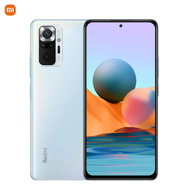 Global Version Xiaomi Redmi Note 10 Pro 64GB/ 128GB Smartphone 108MP Camera Snapdragon 732G 120Hz AMOLED Display