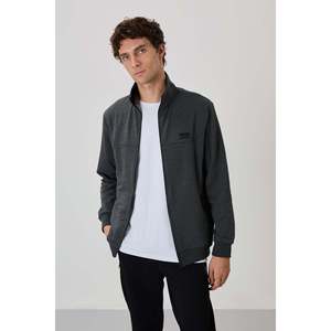 Ensemble de survêtement pour homme Anton, mélange noir, décontracté, respirant, pantalon de jogging et veste, taille adulte - Product Image 6