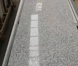 Simpson all'ingrosso grigio fiore di perla di granito esterno <span class=keywords><strong>lastre</strong></span> <span class=keywords><strong>da</strong></span> <span class=keywords><strong>giardino</strong></span> a buon mercato prezzi di fabbrica fiammate lucidate per la cucina del pavimento - Product Image 4