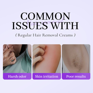 Crema Depilatoria Private Label OEM Personalizzata per Uomo e <span class=keywords><strong>Donna</strong></span>, per Pelli Sensibili - Produttore All'Ingrosso di Prodotti Skincare - Product Image 3
