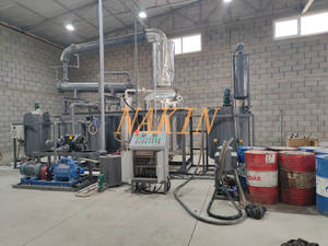 2 tấn/ngày chất thải dầu động cơ tái chế máy/Sử dụng dầu bôi trơn tái sinh thiết bị - Product Image 5