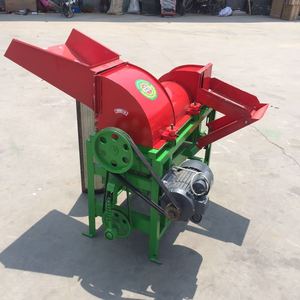Máquina trilladora de granos para el procesamiento de sésamo y paja de arroz con motor. - Product Image 3