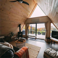 Zhentai Triangle maison Offre Spéciale capsule maison maison petite maison luxueux conteneur bois maison préfabriqué