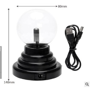 Tencent Plasma Ball <b>3</b> Inch Touch Sensitive Luminous Decorative Lamp For Home Office Gift - Product Image 3
