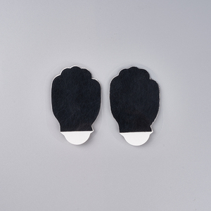 แผ่นนวดร่างกายแบบไม่ทอที่รัด3.9มม. อิเล็กโทรดสำหรับกายภาพบำบัดระบบอินฟาเรดปาล์มขนาดเล็ก48*78มม. รูปทรงฝ่ามือ - Product Image 2