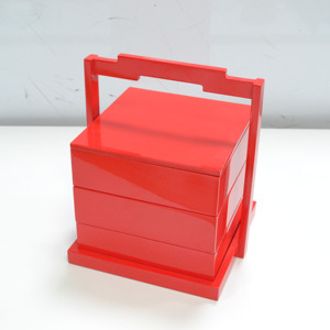 high gloss wooden food box