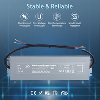 DUSKTEC - Transformador de Corriente Constante a Prueba de Agua para LED de 24 V, 12 V, IP67, 100 W, 120 W, Controladores LED Lineales