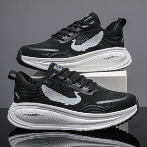 Chaussures de sport respirantes à absorption des chocs pour toutes les saisons, chaussures de course légères en mesh pour hommes - Product Image 6