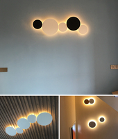 Lampes murales LED en aluminium avec interrupteur pour chambre à coucher, chevet, éclairage intérieur d'escalier, 11W, design contemporain