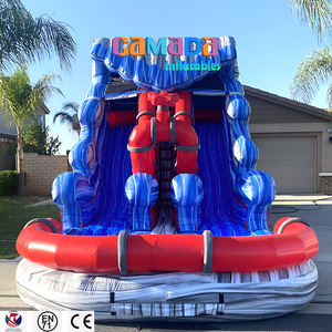 Tobogán Inflable de PVC de Doble Carril con Diseño de Tiburón y Brincolín para Uso en Casa, Escuela y Exteriores - Product Image 6