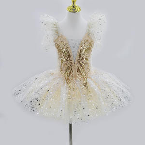 Nuovo Abito Professionale da Balletto per Bambine, Tutù Romantico in Nylon, Abbigliamento per Spettacoli, <span class=keywords><strong>Danza</strong></span> Contemporanea - Product Image 6