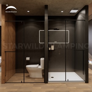 Tente de glamping de luxe extensible pour l'extérieur, type lodge safari, avec salle de bain, à vendre - Product Image 5