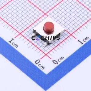 TS-KG057S-BT34F Tactile Switch SMD Switch Single Pole Single Throw Round Button 2.5N Vertical Mount - Product Image 1